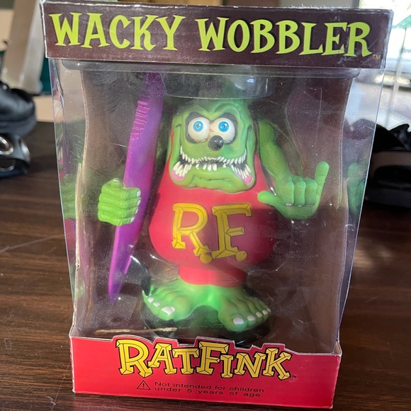 New in box RATFINK wacky wobbler from Funko